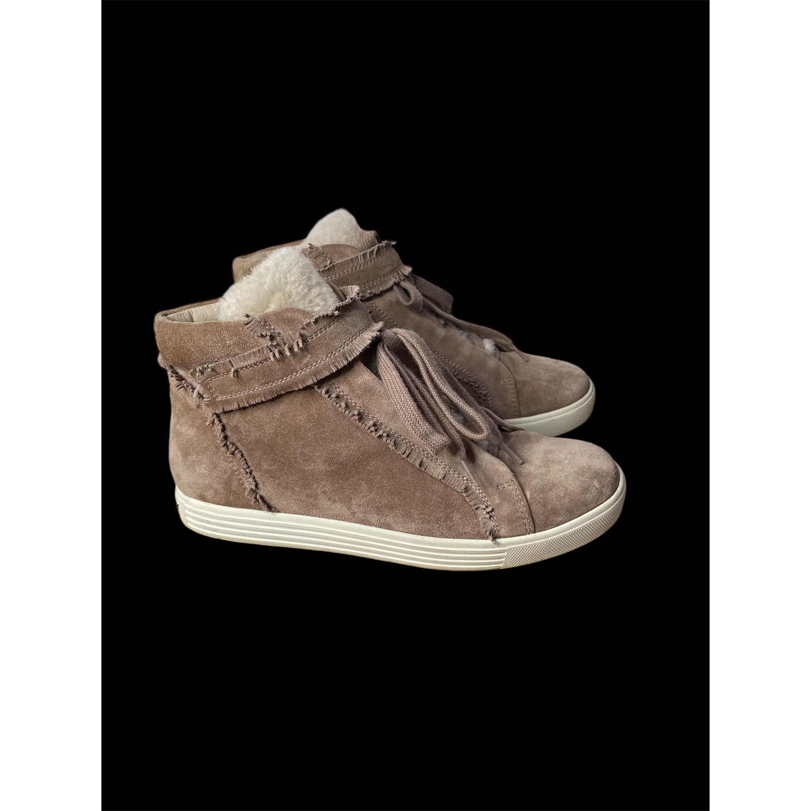 Kennel & Schmenger Ankle Bootie In Beige Suede Size 5 Made In Germany